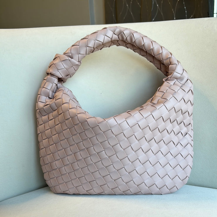 Woven Knot Detail  Shoulder Bag