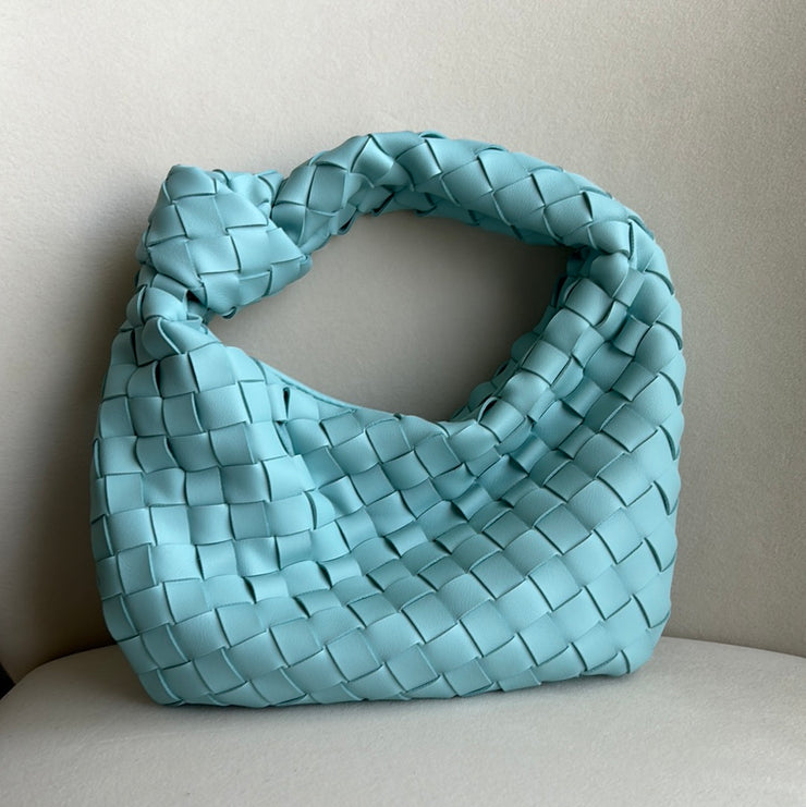 Woven Knot Detail  Shoulder Bag