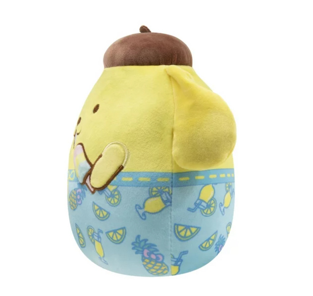 Squishmallows Child's 10 inch Sanrio Ocean Party Series Yellow Plush Pompompurin Beach)