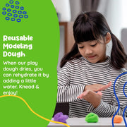 Modeling Clay for Kids - Non Hardening Air Dry Clay | ECO-FRIENDLY (6 Colors)